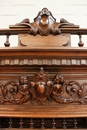 Henri II style Cabinet in Walnut, France 19th century