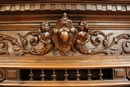 Henri II style Cabinet in Walnut, France 19th century