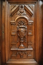 Henri II style Cabinet in Walnut, France 19th century