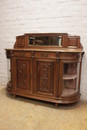 Henri II style Cabinet in Walnut, France 1900