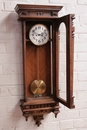 Henri II style Clock in Walnut, France 19th century