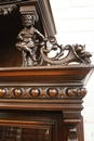 Henri II style Display cabinet in Walnut, France 19th century