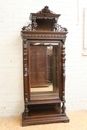 Henri II style Display cabinet in Walnut, France 19th century