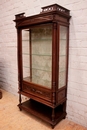 Henri II style Display cabinet in Walnut, France 19th century