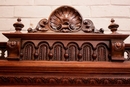 Henri II style Display cabinet in Walnut, France 19th century