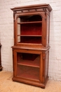 Henri II style Display cabinet in Walnut, France 19th century