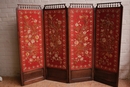 Henri II style Screen in Walnut, France 1900