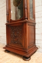 Henri II style Grandfather Clock in Walnut, France 19th century