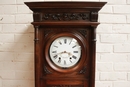 Henri II style Grandfather Clock in Walnut, France 19th century