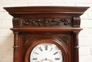 Henri II style Grandfather Clock in Walnut, France 19th century