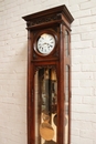 Henri II style Grandfather Clock in Walnut, France 19th century