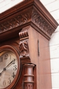 Henri II style Grandfather clock in Walnut, France 19th century