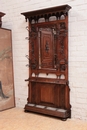 Henri II style Hall tree  in Oak, France 19th century