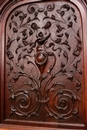 Henri II style Cabinet in Walnut, France 19th century