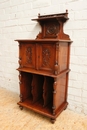 Henri II style cabinet in Walnut, France 19th century