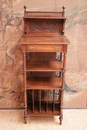Henri II style Cabinet in Walnut, France 1900