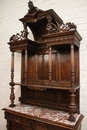 Henri II style Server in Walnut, France 19th century