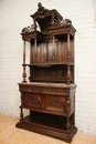 Henri II style Server in Walnut, France 19th century