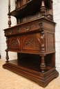 Henri II style Server in Walnut, France 19th century