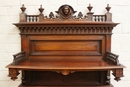 Henri II style Server in Walnut, France 19th century