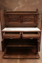 Henri II style Server in Walnut, France 19th century