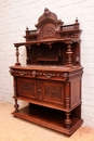 Henri II style Server in Walnut, France 19th century