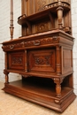 Henri II style Server in Walnut, France 19th century