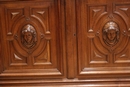 Henri II style Sideboard in Walnut, France 19th century
