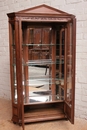 Henri II style Display cabinet in Walnut, France 19th century