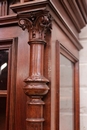 Henri II style Display cabinet in Walnut, France 19th century