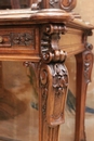 Henri II style Vanity in Walnut, France 19th century