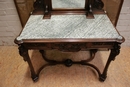 Henri II style Vanity in Walnut, France 19th century