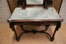 Henri II style Vanity in Walnut, France 19th century