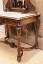 Henri II style Vanity in Walnut, France 19th century