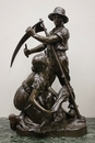 style Statue in Bronze, France 19th century