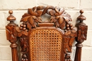 Hunt style 12 Chairs in Oak, France 19th century