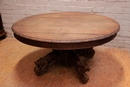 Hunt style Table in Oak, France 19th century