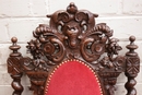 Hunt style Arm chairs in Oak, France 19th century