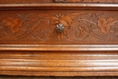 Hunt style Armoire in Oak, France 19th century