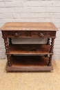 Hunt style Server in Oak, France 19th century