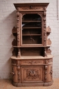 Hunt style Cabinet in Oak, France 19th century