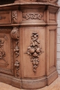 Hunt style Cabinet in Oak, France 19th century