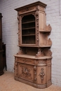 Hunt style Cabinet in Oak, France 19th century