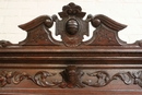 Hunt style Bookcase in Oak, France 19th century