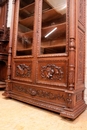 Hunt style Bookcase in Oak, France 19th century