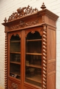 Hunt style Bookcase in Oak, France 19th century