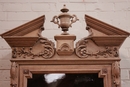 Hunt style Cabinet in Oak, France 19th century