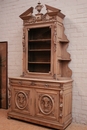 Hunt style Cabinet in Oak, France 19th century