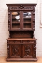 Hunt style Cabinet in Oak, France 19th century