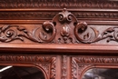 Hunt style Cabinet in Oak, France 19th century